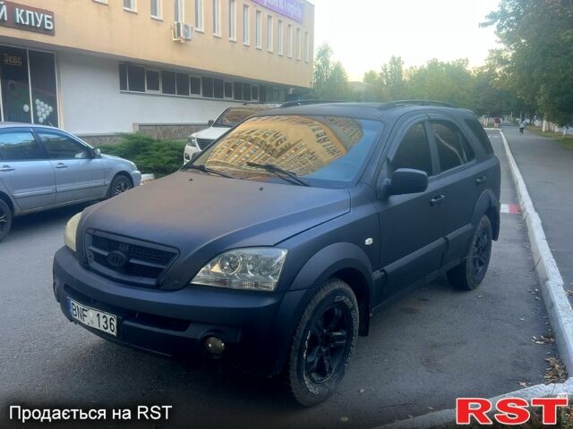 Черный Киа Соренто, объемом двигателя 3.5 л и пробегом 200 тыс. км за 2200 $, фото 1 на Automoto.ua