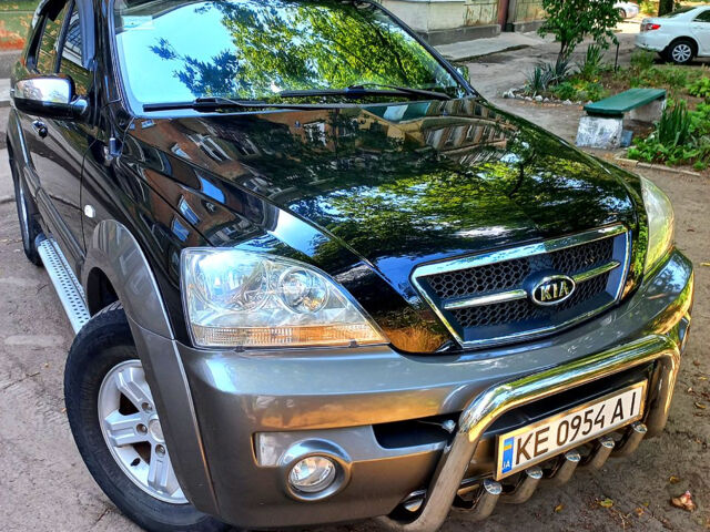 Чорний Кіа Соренто, об'ємом двигуна 2.4 л та пробігом 230 тис. км за 7200 $, фото 1 на Automoto.ua