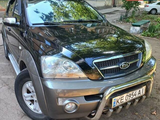 Чорний Кіа Соренто, об'ємом двигуна 2.4 л та пробігом 230 тис. км за 6800 $, фото 1 на Automoto.ua