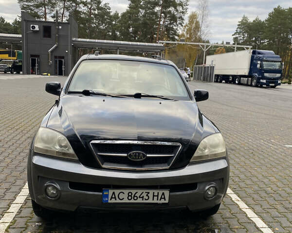 Черный Киа Соренто, объемом двигателя 2.4 л и пробегом 260 тыс. км за 5899 $, фото 1 на Automoto.ua