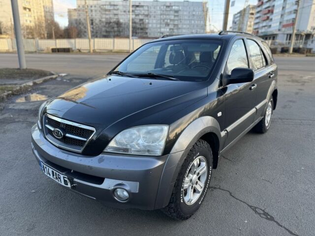 Черный Киа Соренто, объемом двигателя 2.5 л и пробегом 285 тыс. км за 3500 $, фото 1 на Automoto.ua