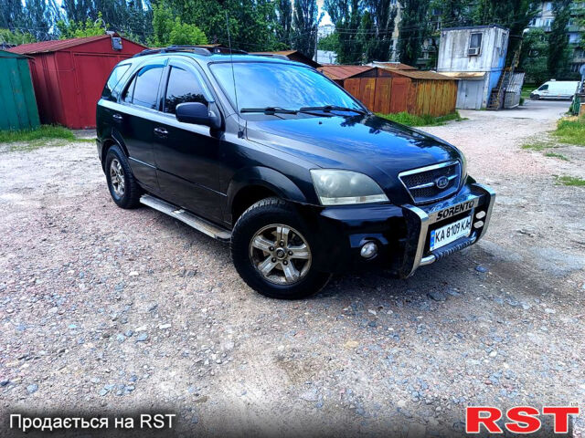 Черный Киа Соренто, объемом двигателя 3.5 л и пробегом 233 тыс. км за 6200 $, фото 1 на Automoto.ua