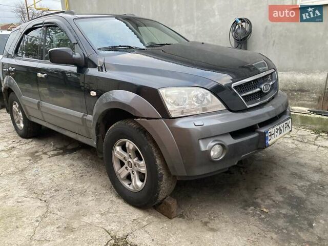 Черный Киа Соренто, объемом двигателя 2.5 л и пробегом 220 тыс. км за 4500 $, фото 1 на Automoto.ua