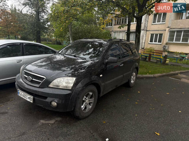 Черный Киа Соренто, объемом двигателя 2.5 л и пробегом 297 тыс. км за 6000 $, фото 1 на Automoto.ua
