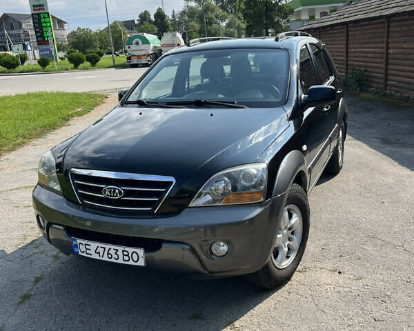 Черный Киа Соренто, объемом двигателя 2.5 л и пробегом 226 тыс. км за 8100 $, фото 1 на Automoto.ua