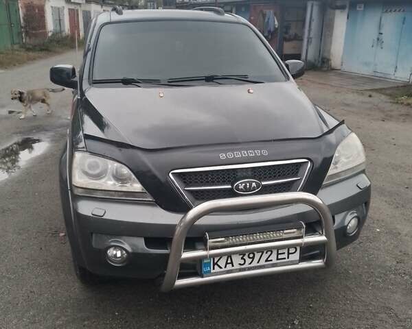 Чорний Кіа Соренто, об'ємом двигуна 2.5 л та пробігом 370 тис. км за 6800 $, фото 1 на Automoto.ua