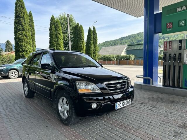 Черный Киа Соренто, объемом двигателя 2.5 л и пробегом 230 тыс. км за 6800 $, фото 1 на Automoto.ua