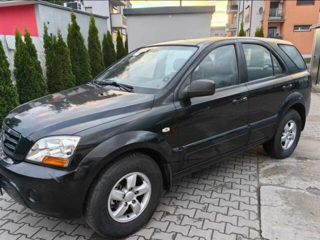Черный Киа Соренто, объемом двигателя 2.5 л и пробегом 328 тыс. км за 3850 $, фото 1 на Automoto.ua