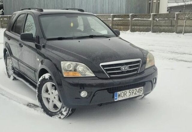 Черный Киа Соренто, объемом двигателя 2.5 л и пробегом 217 тыс. км за 3400 $, фото 1 на Automoto.ua