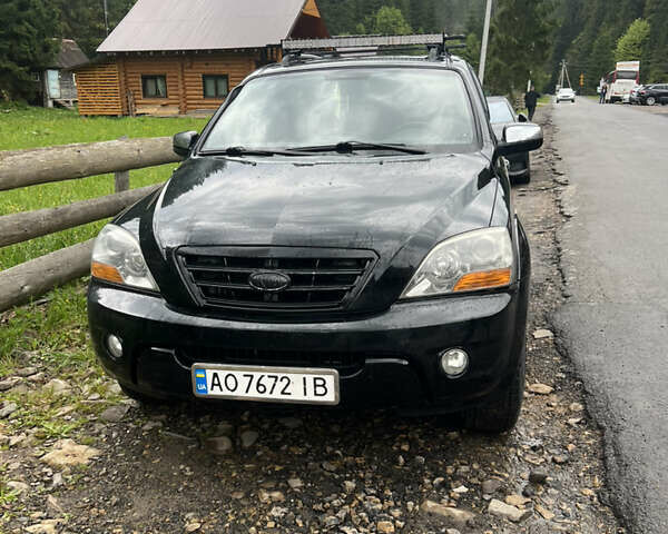 Чорний Кіа Соренто, об'ємом двигуна 2.5 л та пробігом 330 тис. км за 7780 $, фото 1 на Automoto.ua