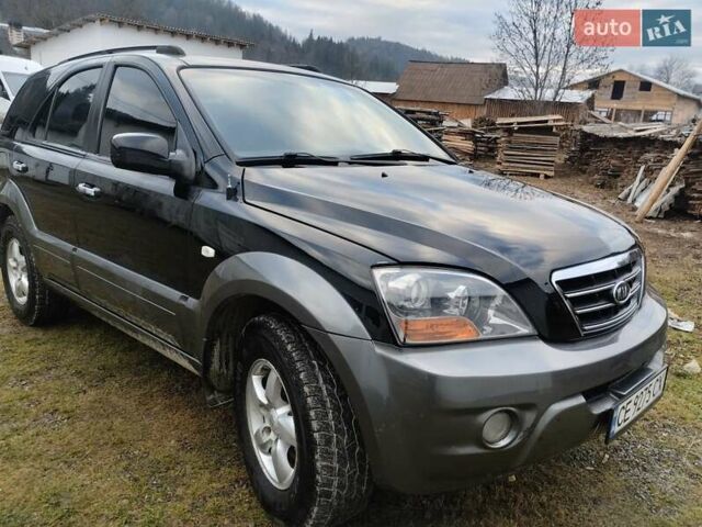 Чорний Кіа Соренто, об'ємом двигуна 2.5 л та пробігом 193 тис. км за 7500 $, фото 1 на Automoto.ua