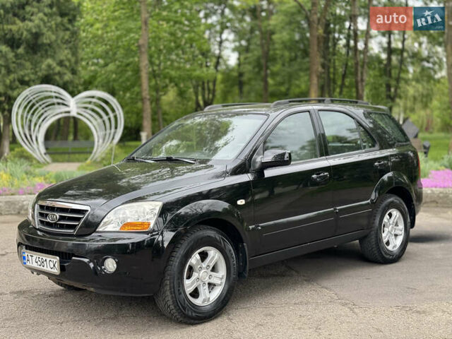 Черный Киа Соренто, объемом двигателя 2.5 л и пробегом 213 тыс. км за 7700 $, фото 1 на Automoto.ua