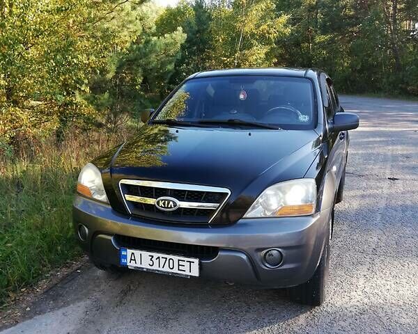 Чорний Кіа Соренто, об'ємом двигуна 2.5 л та пробігом 160 тис. км за 9500 $, фото 1 на Automoto.ua