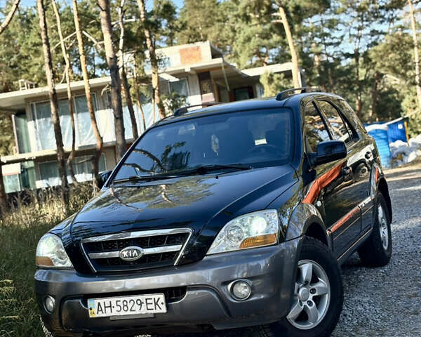 Черный Киа Соренто, объемом двигателя 2.5 л и пробегом 199 тыс. км за 7499 $, фото 1 на Automoto.ua