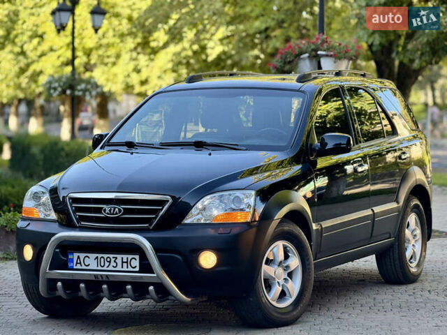 Черный Киа Соренто, объемом двигателя 2.5 л и пробегом 253 тыс. км за 8100 $, фото 1 на Automoto.ua