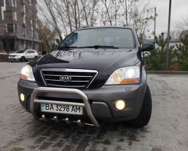 Черный Киа Соренто, объемом двигателя 2.5 л и пробегом 213 тыс. км за 8500 $, фото 1 на Automoto.ua
