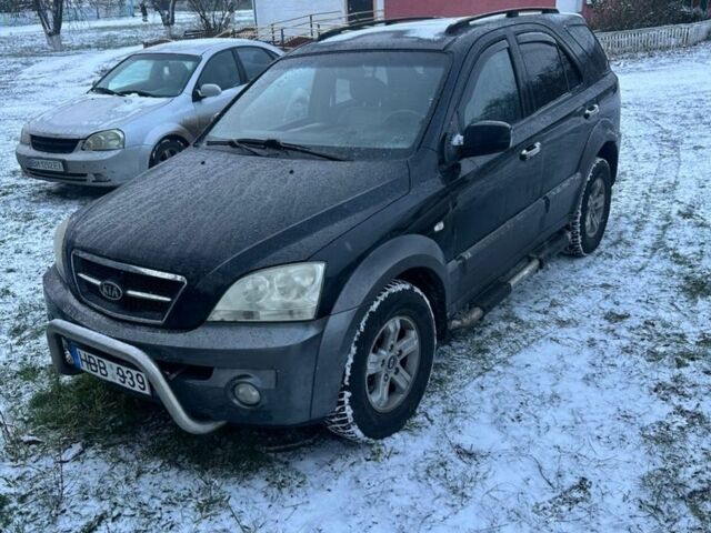 Черный Киа Соренто, объемом двигателя 2.5 л и пробегом 300 тыс. км за 5500 $, фото 1 на Automoto.ua