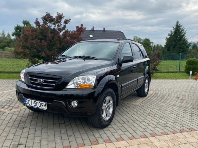 Черный Киа Соренто, объемом двигателя 2.5 л и пробегом 246 тыс. км за 3800 $, фото 1 на Automoto.ua