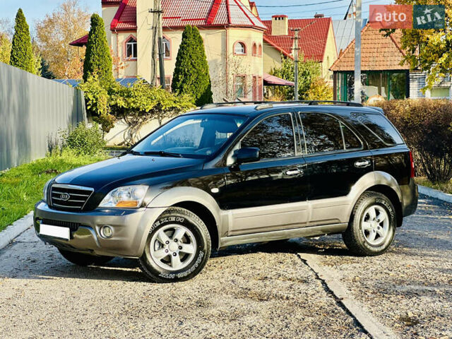 Черный Киа Соренто, объемом двигателя 2.5 л и пробегом 139 тыс. км за 8650 $, фото 1 на Automoto.ua