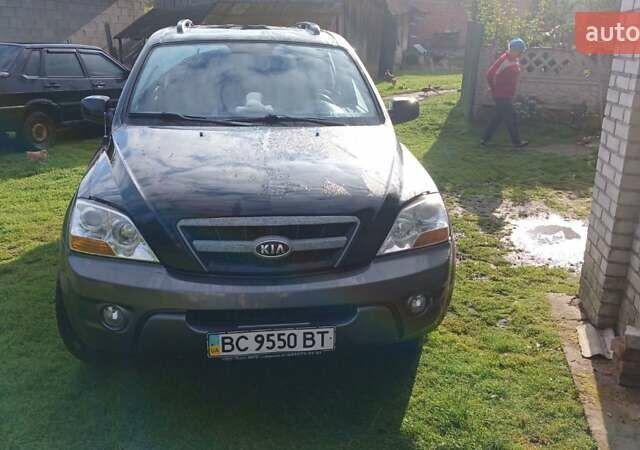 Черный Киа Соренто, объемом двигателя 2.5 л и пробегом 186 тыс. км за 8000 $, фото 1 на Automoto.ua