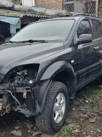 Черный Киа Соренто, объемом двигателя 2.5 л и пробегом 300 тыс. км за 4600 $, фото 1 на Automoto.ua