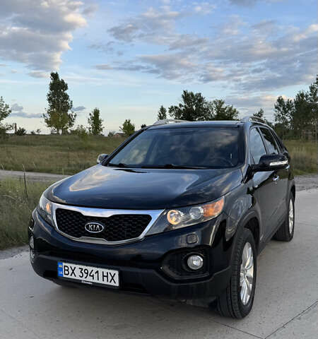 Черный Киа Соренто, объемом двигателя 2.2 л и пробегом 210 тыс. км за 12300 $, фото 1 на Automoto.ua