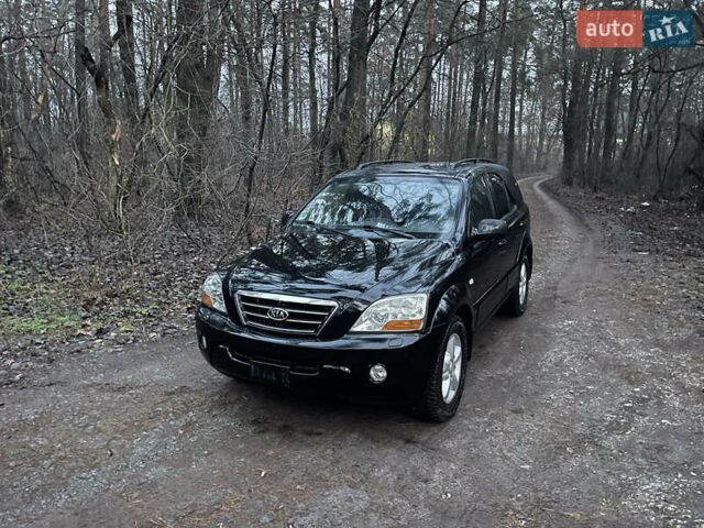 Черный Киа Соренто, объемом двигателя 2.5 л и пробегом 200 тыс. км за 5200 $, фото 1 на Automoto.ua