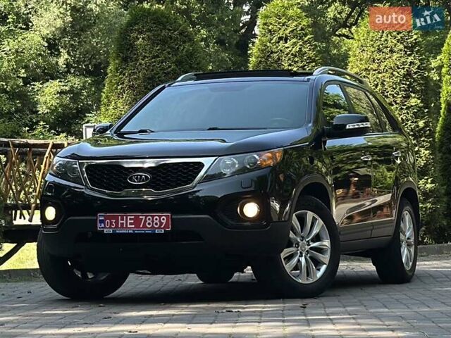 Черный Киа Соренто, объемом двигателя 2.2 л и пробегом 200 тыс. км за 12777 $, фото 1 на Automoto.ua