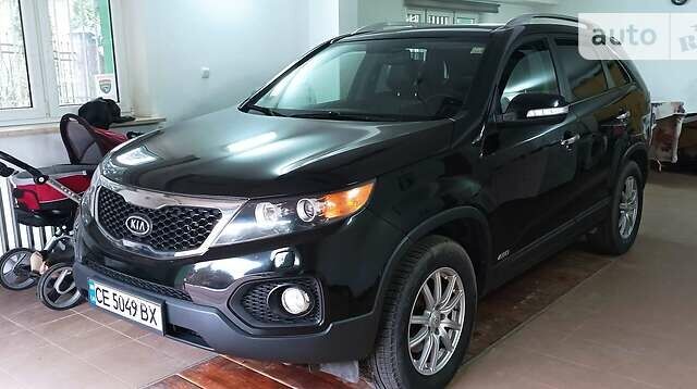 Черный Киа Соренто, объемом двигателя 2.2 л и пробегом 200 тыс. км за 12500 $, фото 1 на Automoto.ua