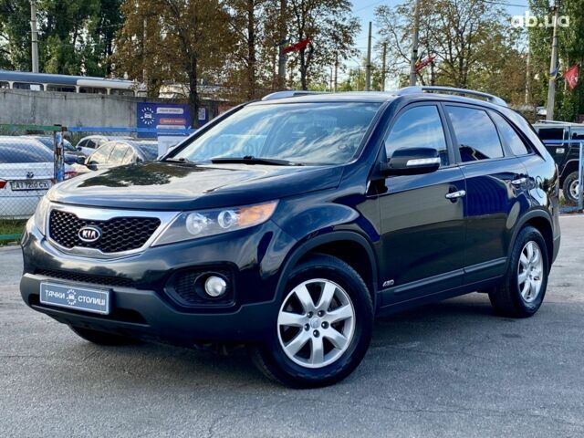 Черный Киа Соренто, объемом двигателя 2.4 л и пробегом 237 тыс. км за 11500 $, фото 1 на Automoto.ua