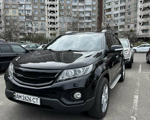 Черный Киа Соренто, объемом двигателя 2.2 л и пробегом 240 тыс. км за 15000 $, фото 1 на Automoto.ua