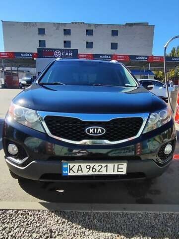 Черный Киа Соренто, объемом двигателя 2.4 л и пробегом 171 тыс. км за 12990 $, фото 1 на Automoto.ua