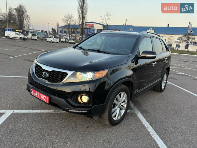 Черный Киа Соренто, объемом двигателя 2.2 л и пробегом 242 тыс. км за 13900 $, фото 1 на Automoto.ua