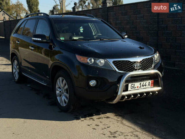 Черный Киа Соренто, объемом двигателя 2.2 л и пробегом 207 тыс. км за 13700 $, фото 1 на Automoto.ua