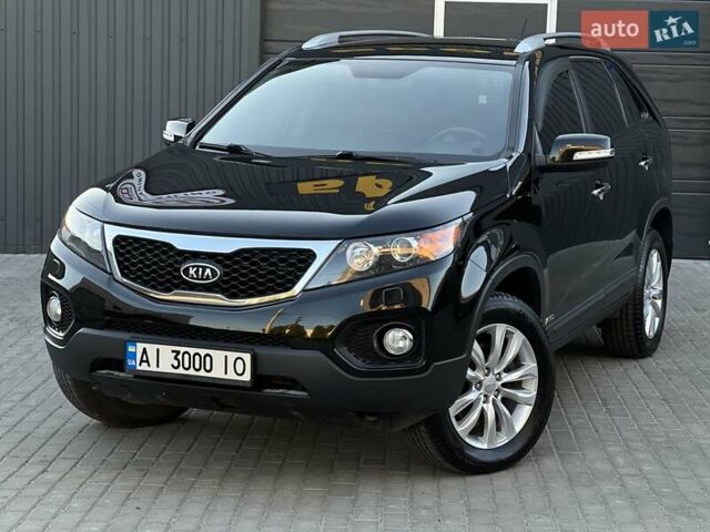 Черный Киа Соренто, объемом двигателя 2.4 л и пробегом 186 тыс. км за 13800 $, фото 1 на Automoto.ua