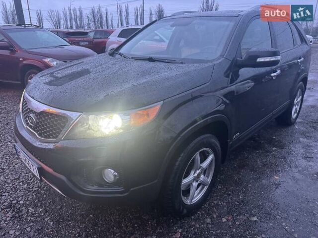 Черный Киа Соренто, объемом двигателя 2.2 л и пробегом 239 тыс. км за 11700 $, фото 1 на Automoto.ua