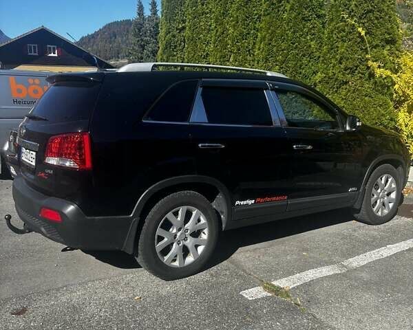 Черный Киа Соренто, объемом двигателя 2.2 л и пробегом 242 тыс. км за 13700 $, фото 1 на Automoto.ua