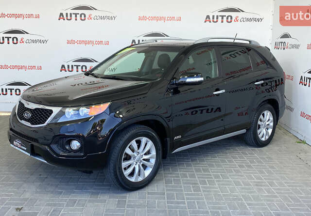 Чорний Кіа Соренто, об'ємом двигуна 2.2 л та пробігом 153 тис. км за 15450 $, фото 1 на Automoto.ua