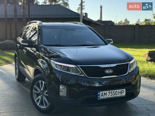Черный Киа Соренто, объемом двигателя 2.2 л и пробегом 186 тыс. км за 15500 $, фото 1 на Automoto.ua