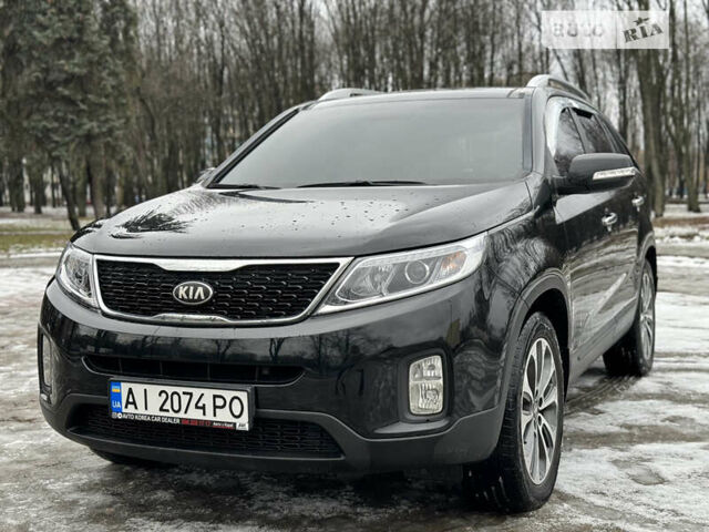Черный Киа Соренто, объемом двигателя 2 л и пробегом 198 тыс. км за 15700 $, фото 1 на Automoto.ua
