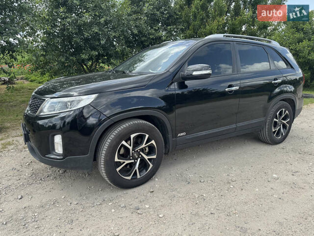 Черный Киа Соренто, объемом двигателя 2.2 л и пробегом 145 тыс. км за 16950 $, фото 1 на Automoto.ua