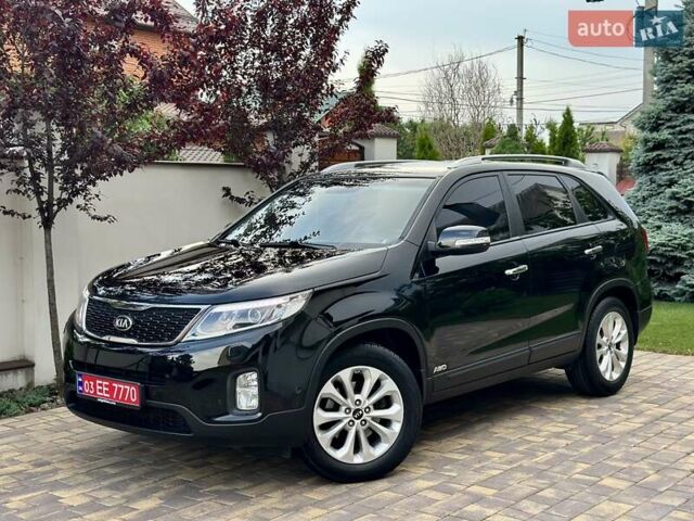 Черный Киа Соренто, объемом двигателя 2.2 л и пробегом 208 тыс. км за 16350 $, фото 1 на Automoto.ua