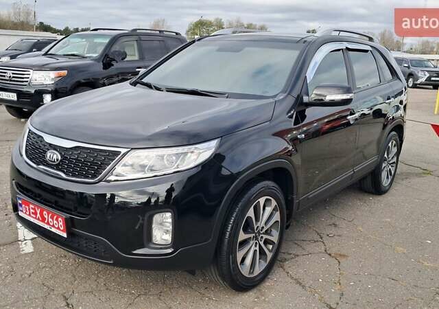 Черный Киа Соренто, объемом двигателя 2 л и пробегом 193 тыс. км за 15999 $, фото 1 на Automoto.ua