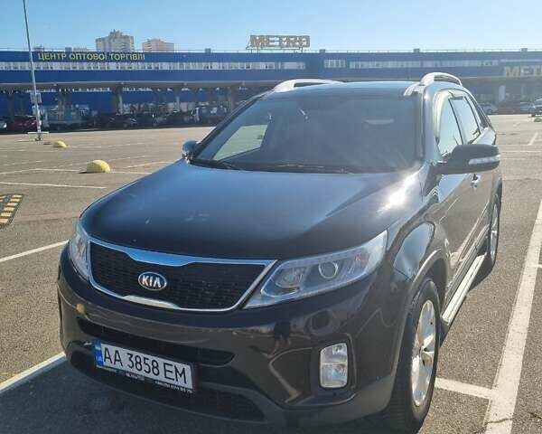 Черный Киа Соренто, объемом двигателя 2.2 л и пробегом 222 тыс. км за 18300 $, фото 1 на Automoto.ua
