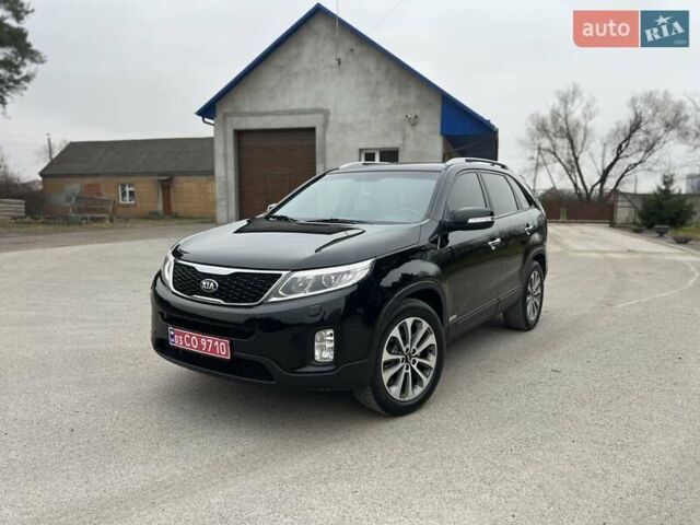 Черный Киа Соренто, объемом двигателя 2.2 л и пробегом 230 тыс. км за 17800 $, фото 1 на Automoto.ua