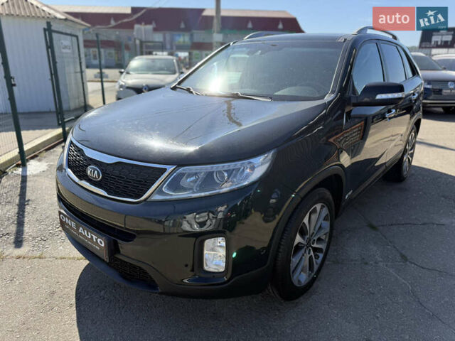 Черный Киа Соренто, объемом двигателя 2.2 л и пробегом 231 тыс. км за 15990 $, фото 1 на Automoto.ua