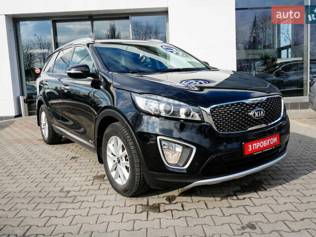 Черный Киа Соренто, объемом двигателя 2.2 л и пробегом 203 тыс. км за 17700 $, фото 1 на Automoto.ua