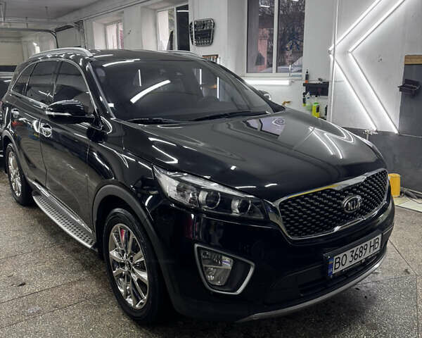 Черный Киа Соренто, объемом двигателя 2.2 л и пробегом 159 тыс. км за 21700 $, фото 1 на Automoto.ua
