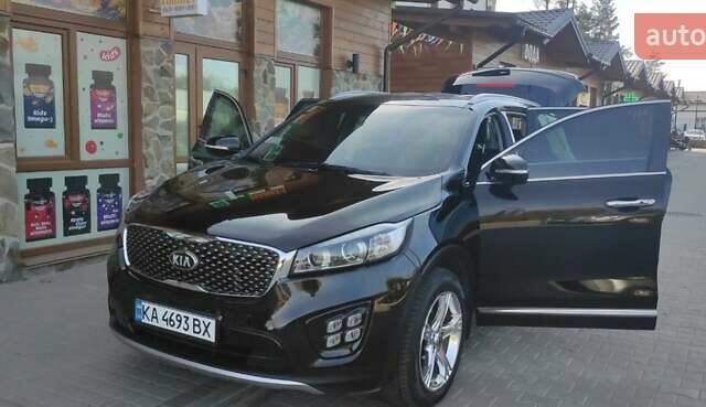 Черный Киа Соренто, объемом двигателя 2 л и пробегом 243 тыс. км за 20500 $, фото 1 на Automoto.ua