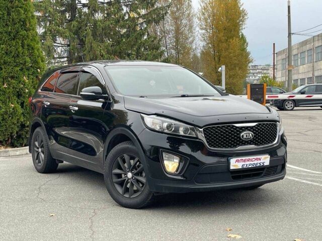 Черный Киа Соренто, объемом двигателя 2.4 л и пробегом 163 тыс. км за 13799 $, фото 1 на Automoto.ua